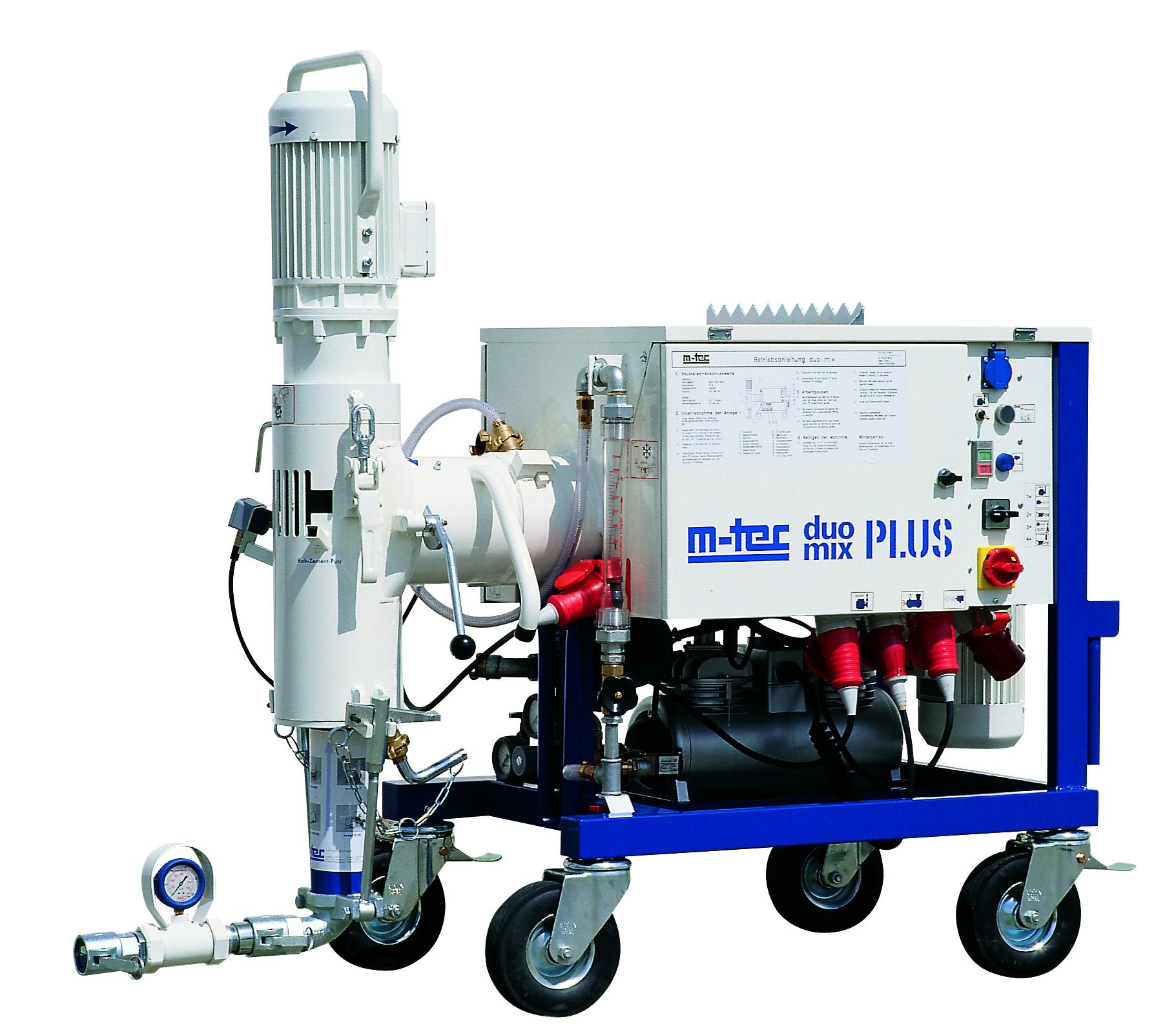 Máquina proyección mortero M-Tec